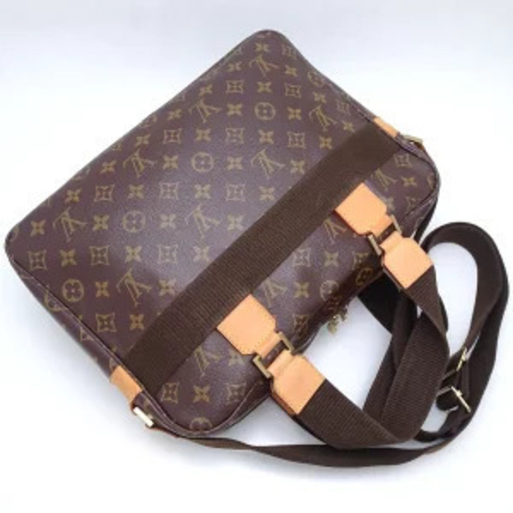 Louis Vuitton Brown Bosphore Bag Monogram Shoulder Sac - Picture 3 of 9